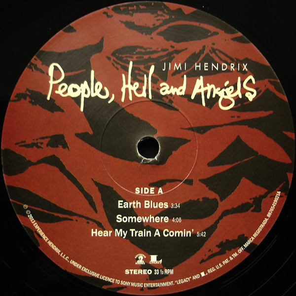 Jimi hendrix label